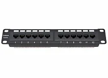 Патч-панель Cabeus PL-12-Cat.5e 19" кабель 5e 12 портов 