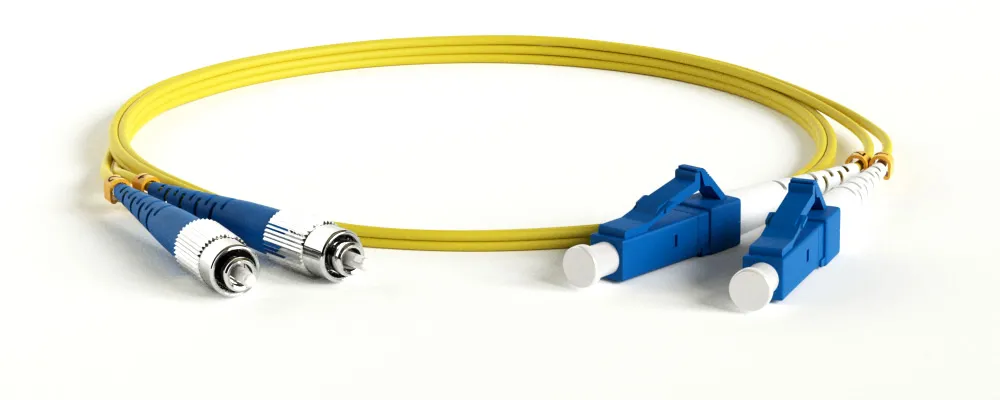 Hyperline FC-D2-9-FC/UR-LC/UR-H-0.5M-LSZH-YL