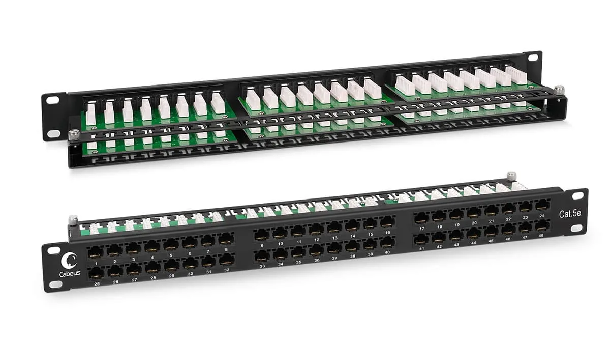 Cabeus PLHD-48-Cat.5e-Krone IDC-1U
