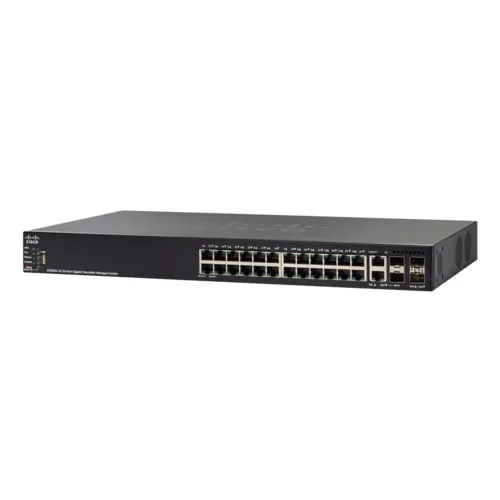 Коммутатор Cisco SG550X-24MPP SG550X-24MPP-K9-EU (1000 Base-TX (1000 мбит/с), 2 SFP порта) Коммутатор Cisco SG550X-24MPP SG550X-24MPP-K9-EU (1000 Base-TX (1000 мбит/с), 2 SFP порта)
