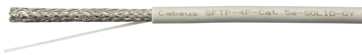 Cabeus SFTP-4P-Cat.5e-SOLID-GY Cabeus SFTP-4P-Cat.5e-SOLID-GY