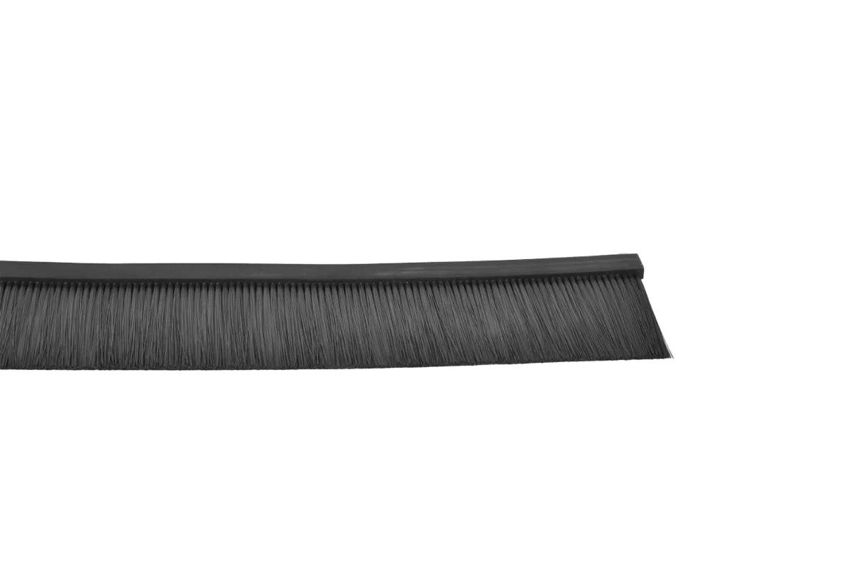 Щеточный ввод для шкафов универсальный, высота ворса 75 мм, длина 2м