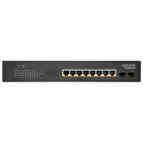 Коммутатор Edge-corE ECS2020-10P (1000 Base-TX (1000 мбит/с), 2 SFP порта) Коммутатор Edge-corE ECS2020-10P (1000 Base-TX (1000 мбит/с), 2 SFP порта)