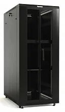 Шкаф телекоммуникационный напольный Hyperline TTB-4766-DD-RAL9004 19" 47U 600x600x2277мм