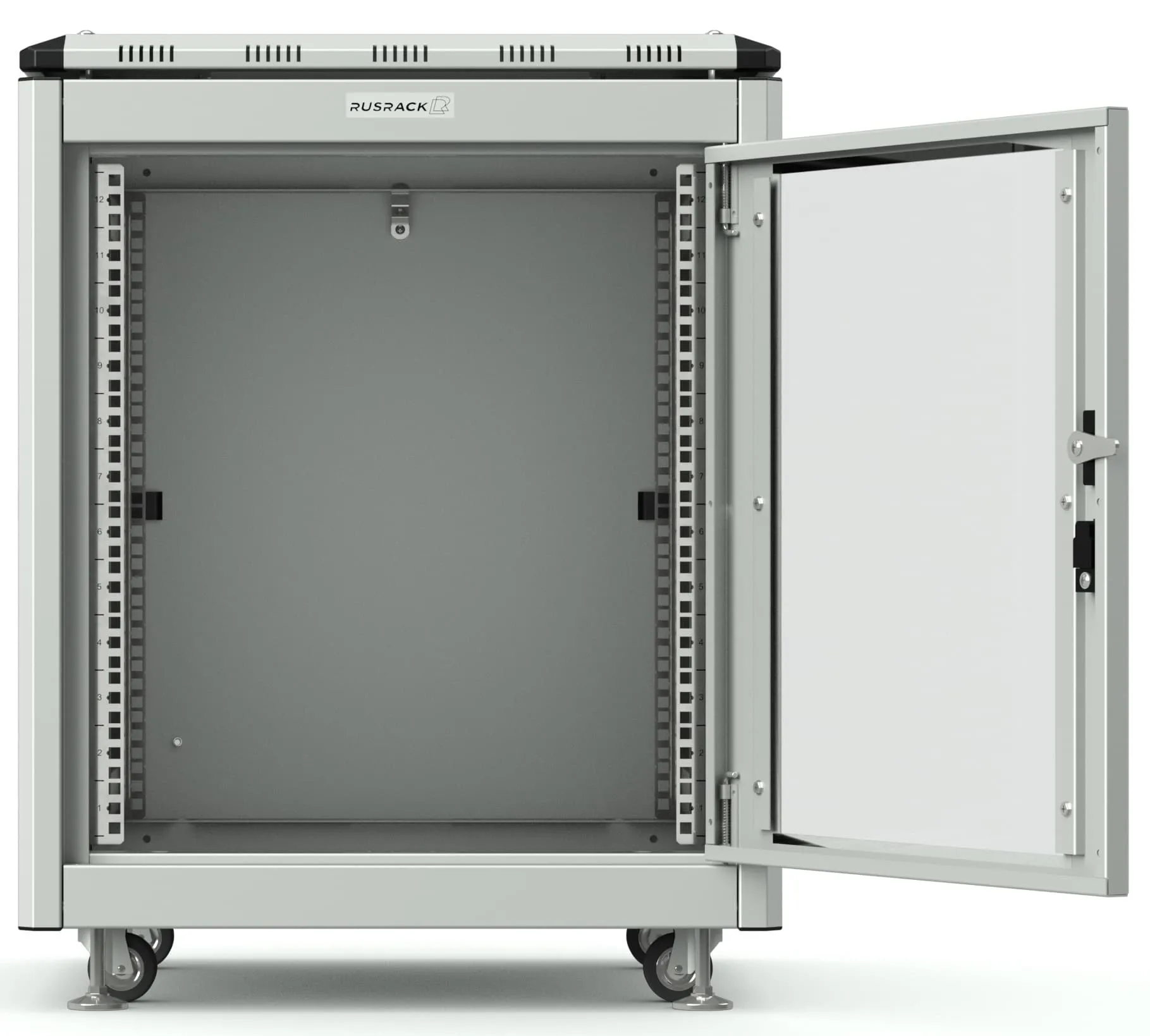 RUSRACK напольный 12U 600х600 RUSRACK напольный 12U 600х600