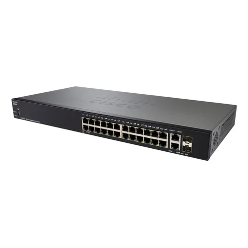 Коммутатор Cisco SG250-26HP SG250-26HP-K9-EU (1000 Base-TX (1000 мбит/с), 2 SFP порта) Коммутатор Cisco SG250-26HP SG250-26HP-K9-EU (1000 Base-TX (1000 мбит/с), 2 SFP порта)
