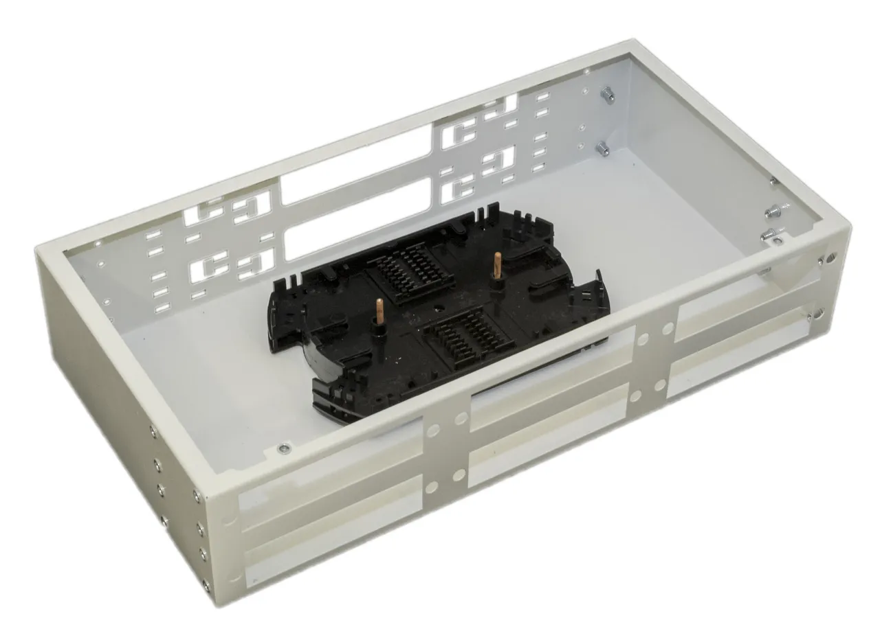 Hyperline FO-19R-2U-6xSLT-W140H42-48UN-GY