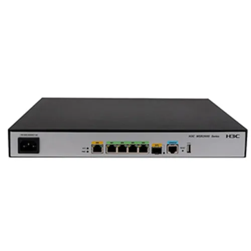 Маршрутизатор H3C RT-MSR2600-6-X1-GL (10/100/1000 Base-TX (1000 мбит/с))