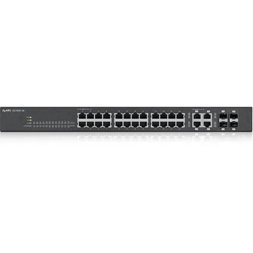 Коммутатор Zyxel GS1920-24 (1000 Base-TX (1000 мбит/с))