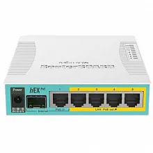 Маршрутизатор Mikrotik RB960PGS hEX (10/100/1000 Base-TX (1000 мбит/с))