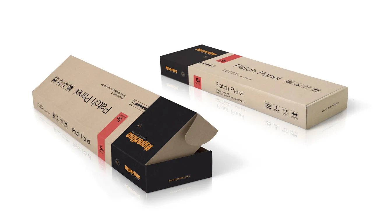 Hyperline PP3-19-24-8P8C-C5E-SH-110D