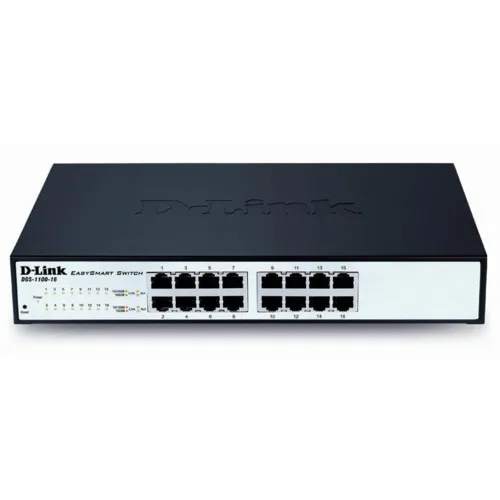 Коммутатор D-link DGS-1100-16 (1000 Base-TX (1000 мбит/с), Без SFP портов) Коммутатор D-link DGS-1100-16 (1000 Base-TX (1000 мбит/с), Без SFP портов)