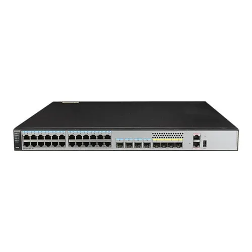 Коммутатор Huawei S5720-28X-SI-AC 02350DLT (1000 Base-TX (1000 мбит/с), 8 SFP портов)