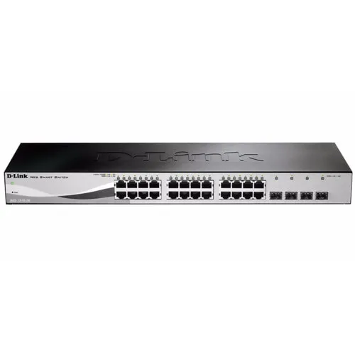 Коммутатор D-link DGS-1210-28/C1A (1000 Base-TX (1000 мбит/с)) Коммутатор D-link DGS-1210-28/C1A (1000 Base-TX (1000 мбит/с))