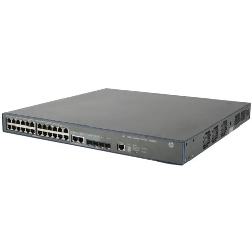 Коммутатор HPE 3600 24 PoE+ JG306C (100 Base-TX (100 мбит/с), 2 SFP порта)
