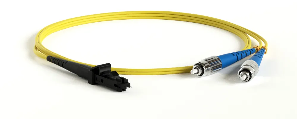 Hyperline FC-D2-9-FC/UR-MTRJM/UR-H-1M-LSZH-YL