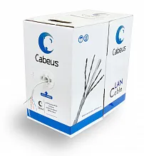 Cabeus UTP-4P-Cat.5e-SOLID-GY