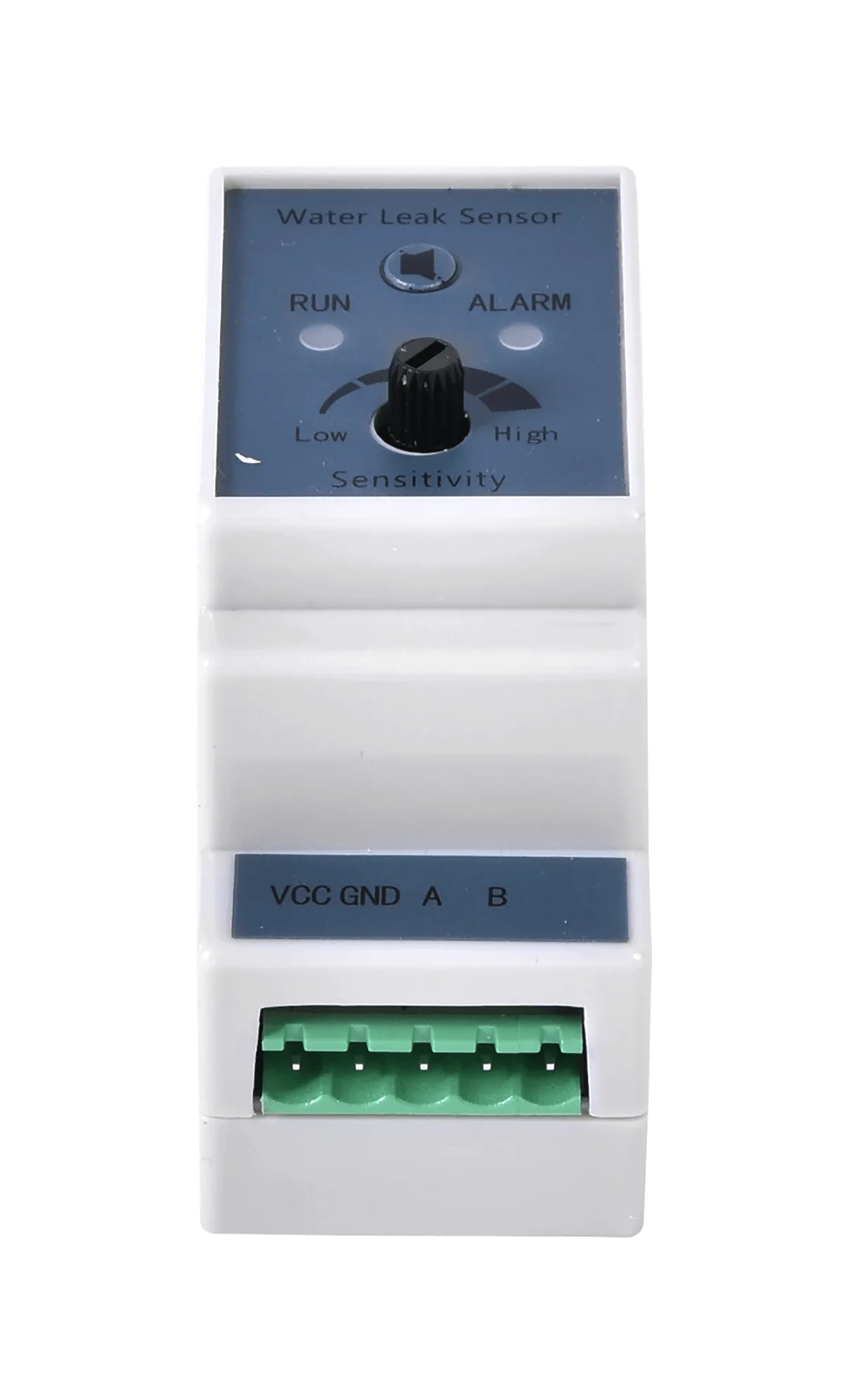 Модуль обнаружения протечки R-WL-1S, реле NO/NC + Modbus, установка на DIN-рейку, питание 10-30 VDC