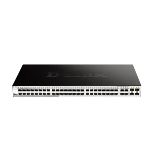 Коммутатор D-link DGS-1210-52 DGS-1210-52/F1A (1000 Base-TX (1000 мбит/с), 4 SFP порта)