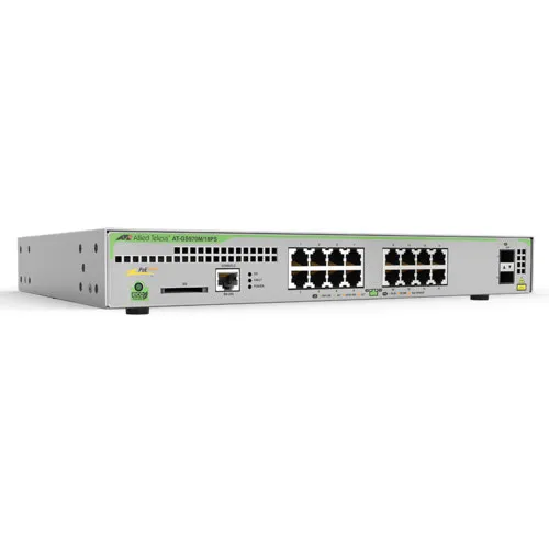 Коммутатор Allied Telesis AT-GS970M/18PS-50 (1000 Base-TX (1000 мбит/с), 2 SFP порта) Коммутатор Allied Telesis AT-GS970M/18PS-50 (1000 Base-TX (1000 мбит/с), 2 SFP порта)