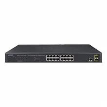 Коммутатор Planet GS-4210-16T2S (1000 Base-TX (1000 мбит/с))