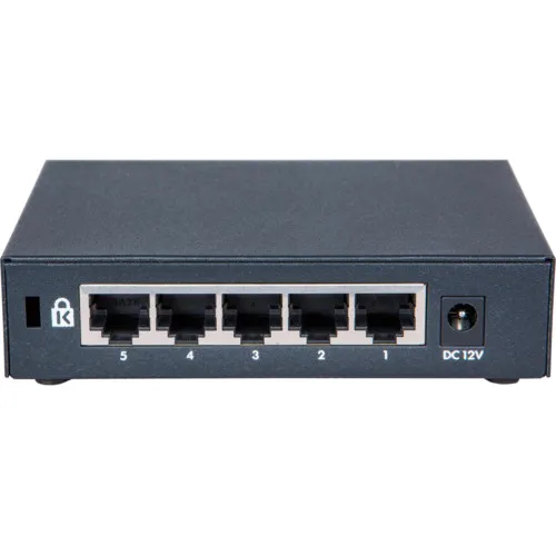 Коммутатор HPE 1420 5G Switch JH327A (1000 Base-TX (1000 мбит/с), Без SFP портов)