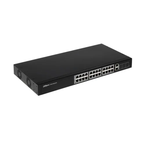 Коммутатор Dahua DH-PFS4026-24P-370 (1000 Base-TX (1000 мбит/с), Без SFP портов) Коммутатор Dahua DH-PFS4026-24P-370 (1000 Base-TX (1000 мбит/с), Без SFP портов)