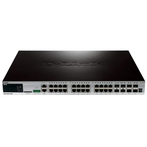Коммутатор D-link DGS-3420-28PC/B1A (1000 Base-TX (1000 мбит/с)) Коммутатор D-link DGS-3420-28PC/B1A (1000 Base-TX (1000 мбит/с))