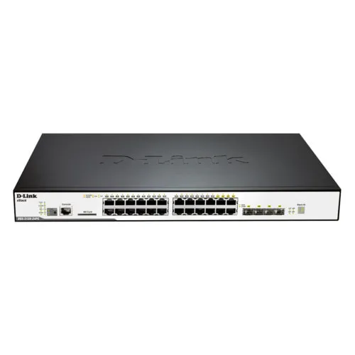 Коммутатор D-link DGS-3120-24PC/B1AEI (1000 Base-TX (1000 мбит/с), Без SFP портов)