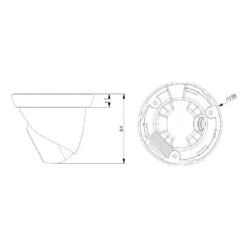 Dahua DH-IPC-HDW1120SP-0280B Dahua DH-IPC-HDW1120SP-0280B