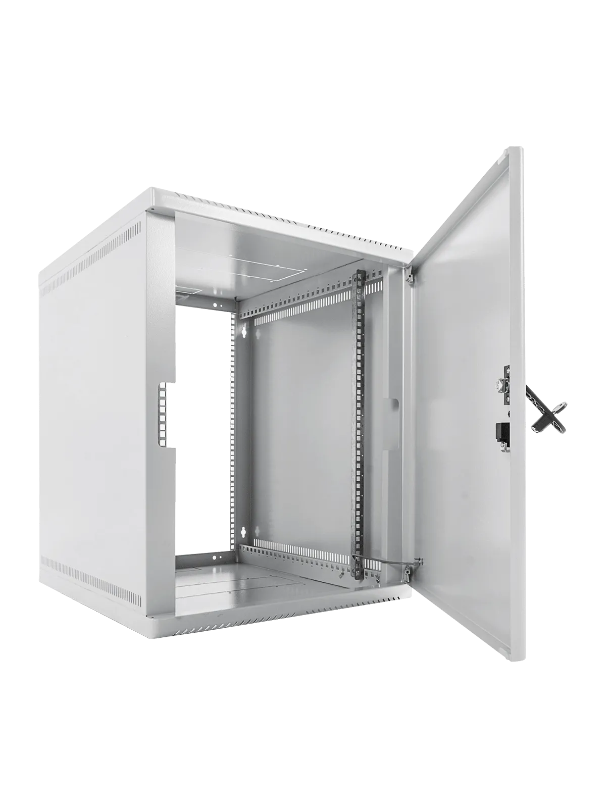 Шкаф телекоммуникационный настенный 12U (600 × 480) дверь металл