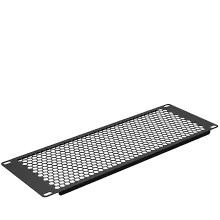 SYSMATRIX BP 0048.900 Фальш-панель 4U, перф., черный RAL 9004
