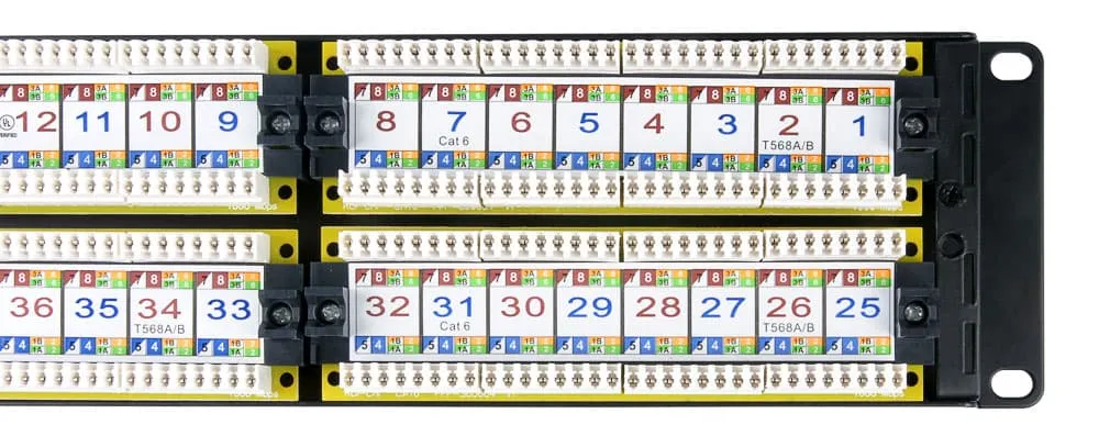 Cabeus PL-48-Cat.6-Dual IDC