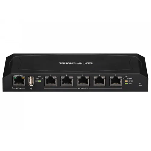 Коммутатор Ubiquiti TS-5-PoE (1000 Base-TX (1000 мбит/с), Без SFP портов) Коммутатор Ubiquiti TS-5-PoE (1000 Base-TX (1000 мбит/с), Без SFP портов)