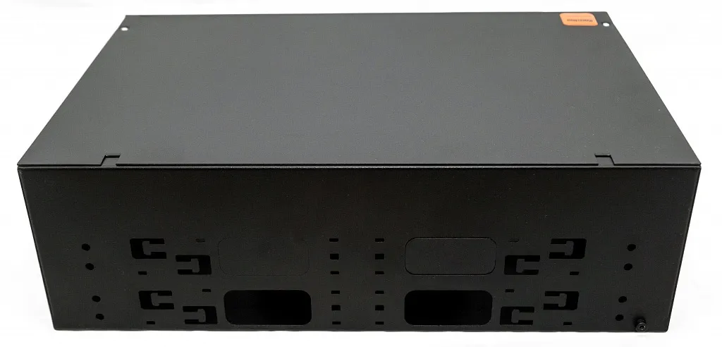 Hyperline FO-19V-3U-12xSLT-W130H30-96UN-BK