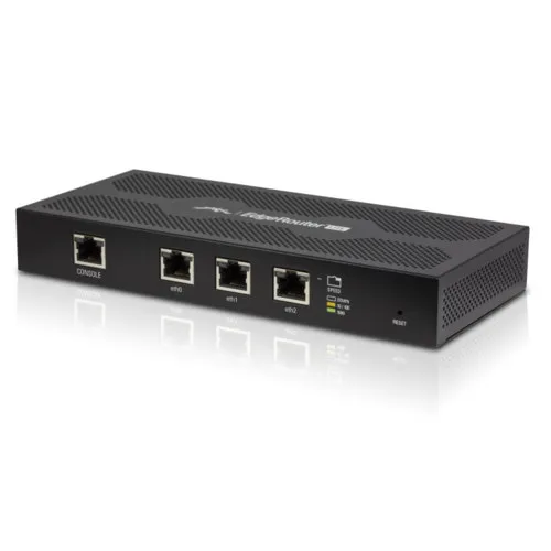 Маршрутизатор Ubiquiti  ERLite-3(EU) ERLITE-3(EU) (10/100/1000 Base-TX (1000 мбит/с))