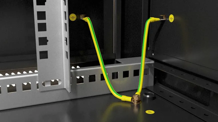 Hyperline TWB-FC-1245-GP-RAL9004