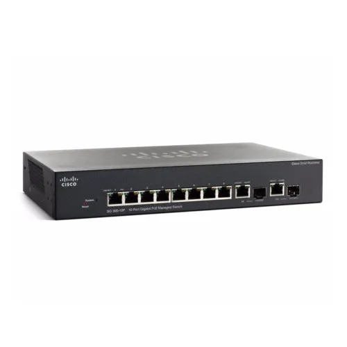 Коммутатор Cisco SG300-10P SRW2008P-K9-EU (1000 Base-TX (1000 мбит/с)) Коммутатор Cisco SG300-10P SRW2008P-K9-EU (1000 Base-TX (1000 мбит/с))