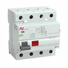 DV 4P  40А/100мА (G) EKF AVERES
