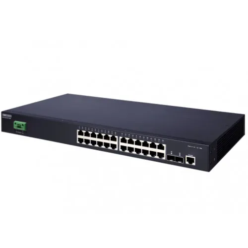Коммутатор Edge-corE ECS4100-26TX-ME (Без LAN портов, 24 SFP порта) Коммутатор Edge-corE ECS4100-26TX-ME (Без LAN портов, 24 SFP порта)