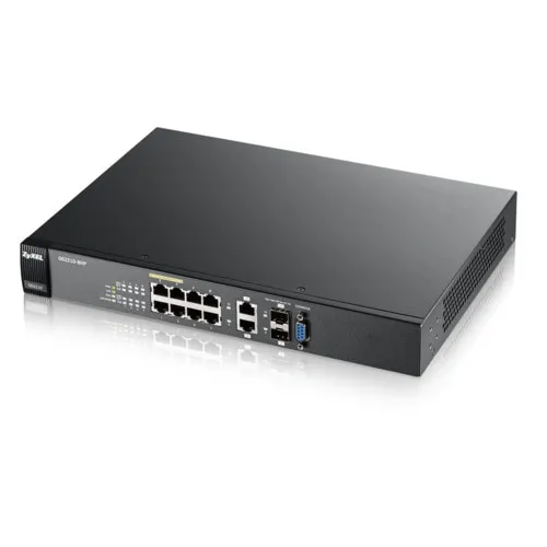 Коммутатор Zyxel GS2210-8HP (1000 Base-TX (1000 мбит/с), 2 SFP порта) Коммутатор Zyxel GS2210-8HP (1000 Base-TX (1000 мбит/с), 2 SFP порта)