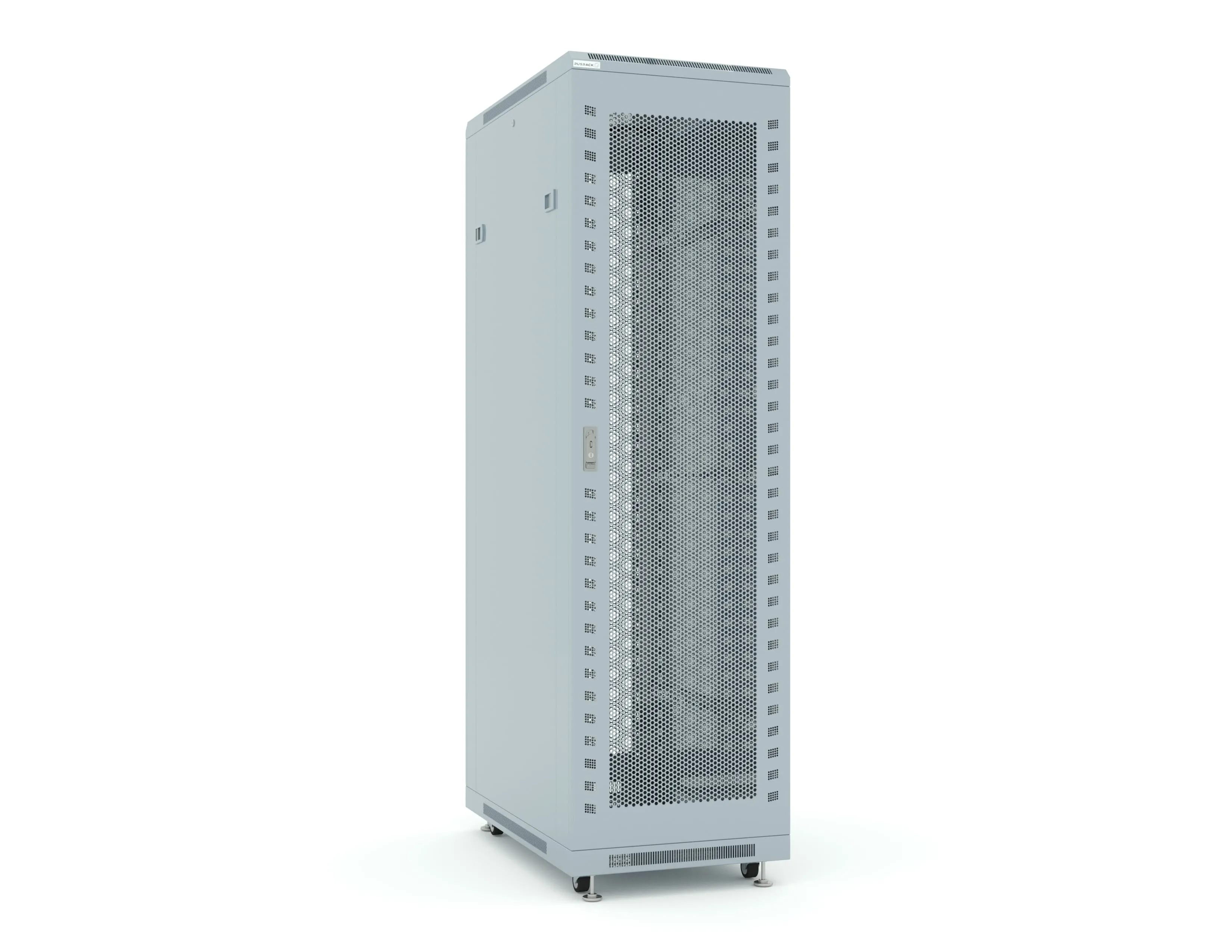 RUSRACK 42U 600х1000, перф. дверь RUSRACK 42U 600х1000, перф. дверь