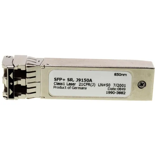 Модуль HPE J9150D (SFP+ модуль) Модуль HPE J9150D (SFP+ модуль)