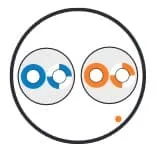 Hyperline UUTP2-C5-S24-IN-PVC-GY-500