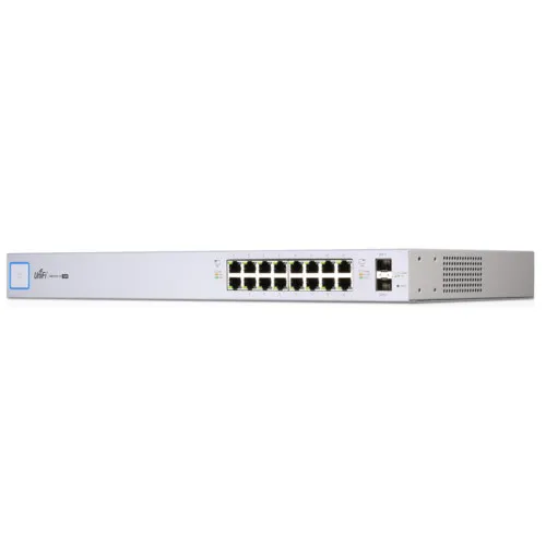 Коммутатор Ubiquiti  US-16-150W (1000 Base-TX (1000 мбит/с), 2 SFP порта)