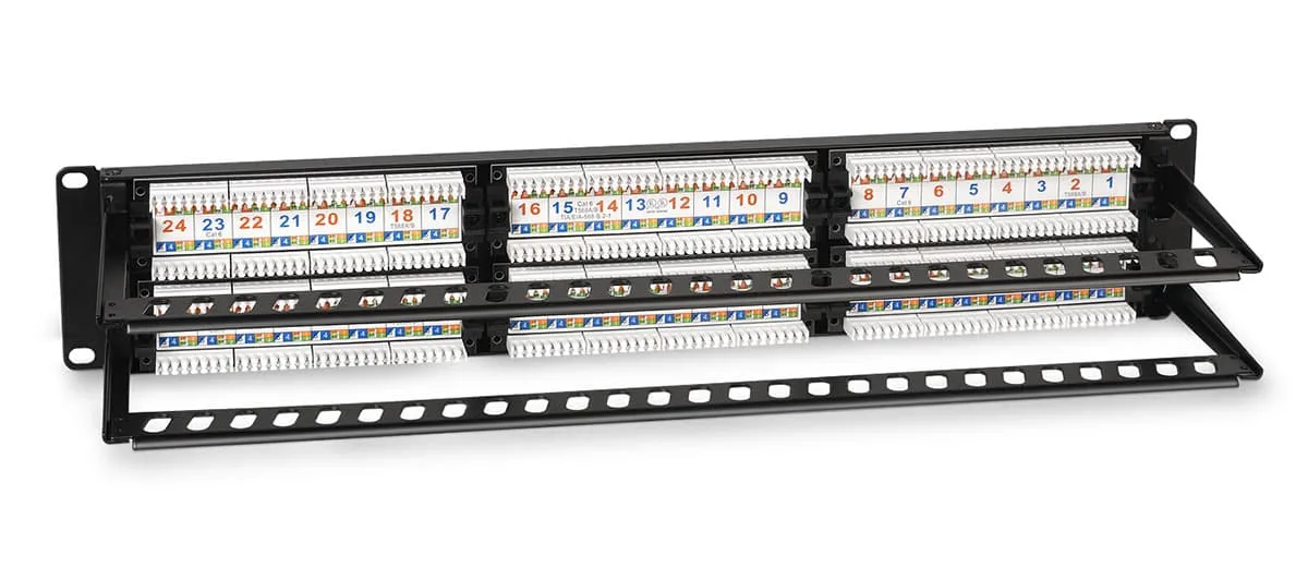 Cabeus PL-48-Cat.6A-Dual IDC Cabeus PL-48-Cat.6A-Dual IDC