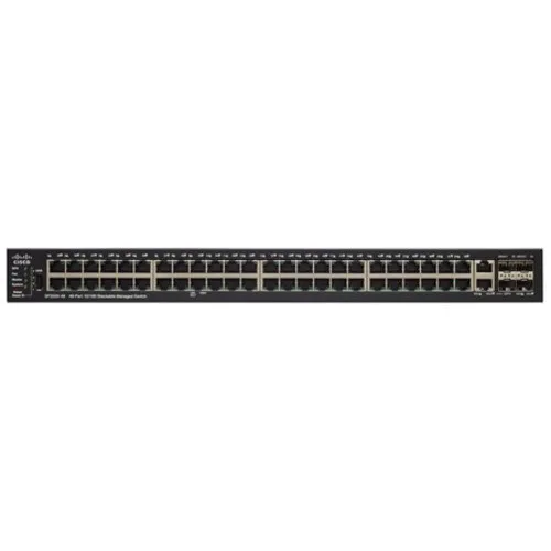 Коммутатор Cisco SF550X-48P-K9 SF550X-48P-K9-EU (100 Base-TX (100 мбит/с), 4 SFP порта) Коммутатор Cisco SF550X-48P-K9 SF550X-48P-K9-EU (100 Base-TX (100 мбит/с), 4 SFP порта)