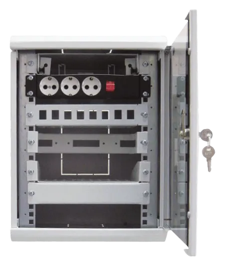 Шкаф телекоммуникационный настенный 10" 12U, (320 × 255) Шкаф телекоммуникационный настенный 10" 12U, (320 × 255)