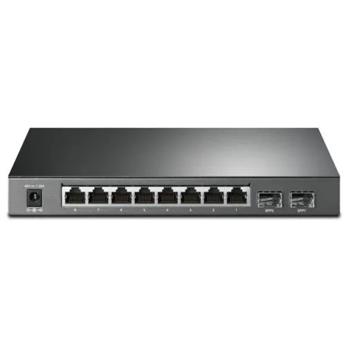 Коммутатор TP-Link T1500G-10PS (1000 Base-TX (1000 мбит/с), 2 SFP порта) Коммутатор TP-Link T1500G-10PS (1000 Base-TX (1000 мбит/с), 2 SFP порта)