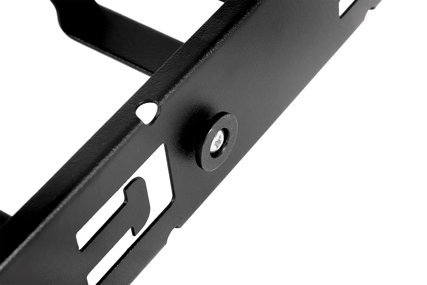 Вертикальный кабельный органайзер с окнами, 8 колец